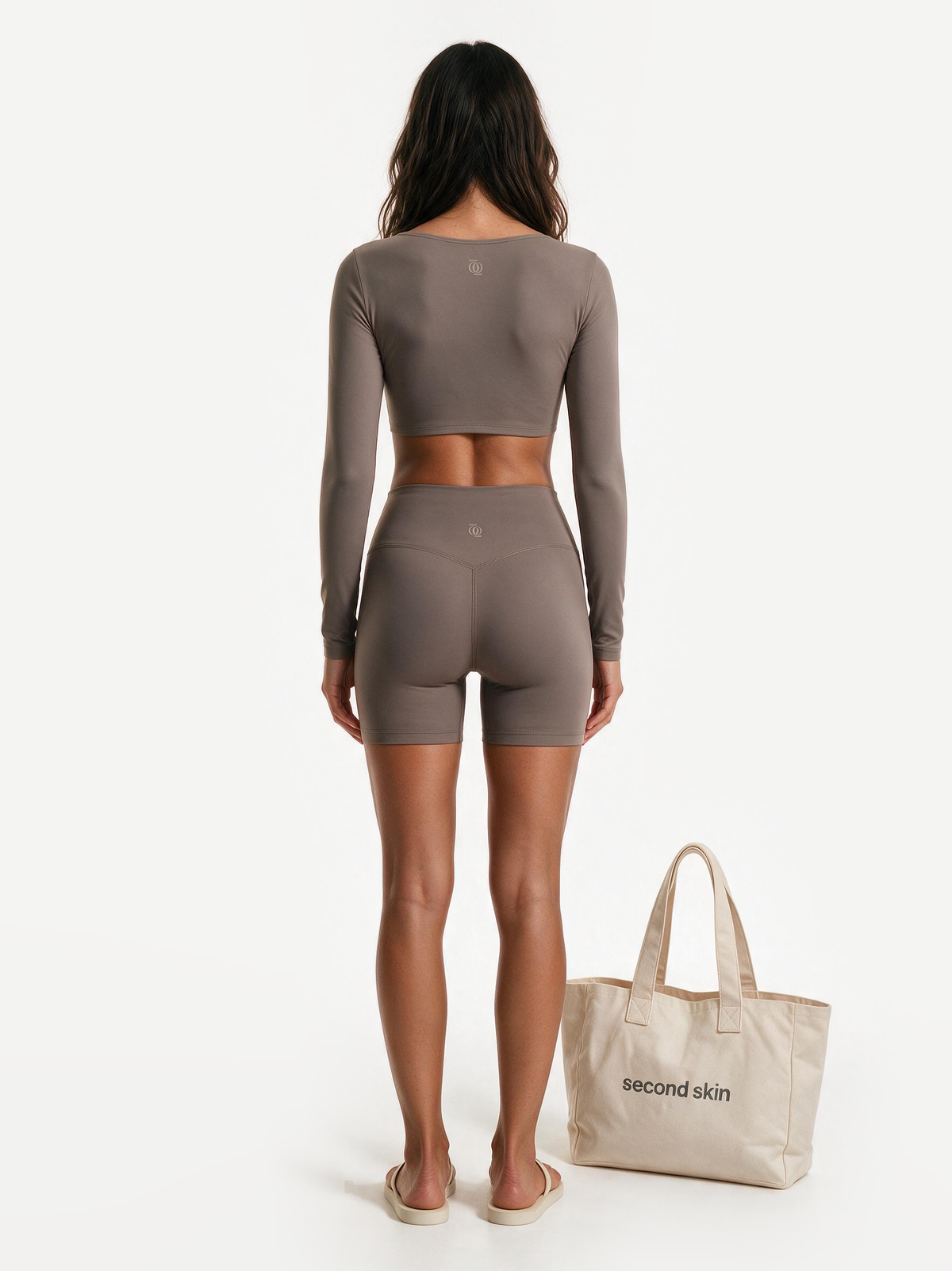 Second Skin Studio Biker Shorts Mushroom