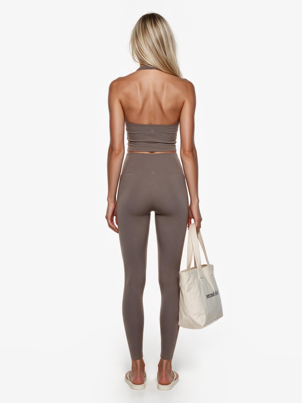 Second Skin Studio High-Waisted Legging Mushroom
