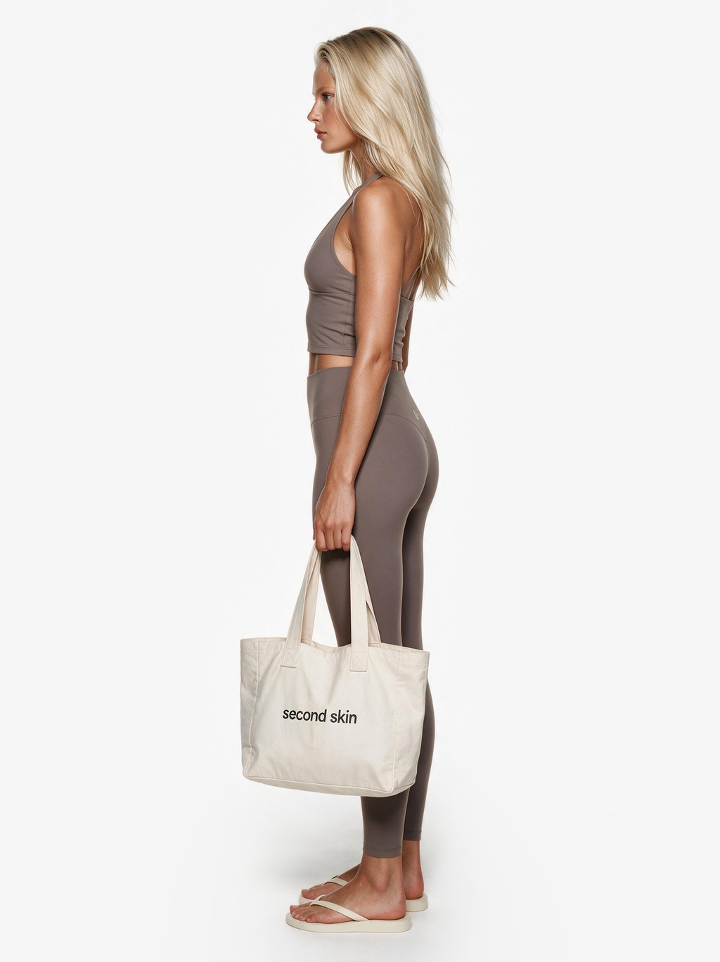 Second Skin Studio High-Waisted Legging Mushroom