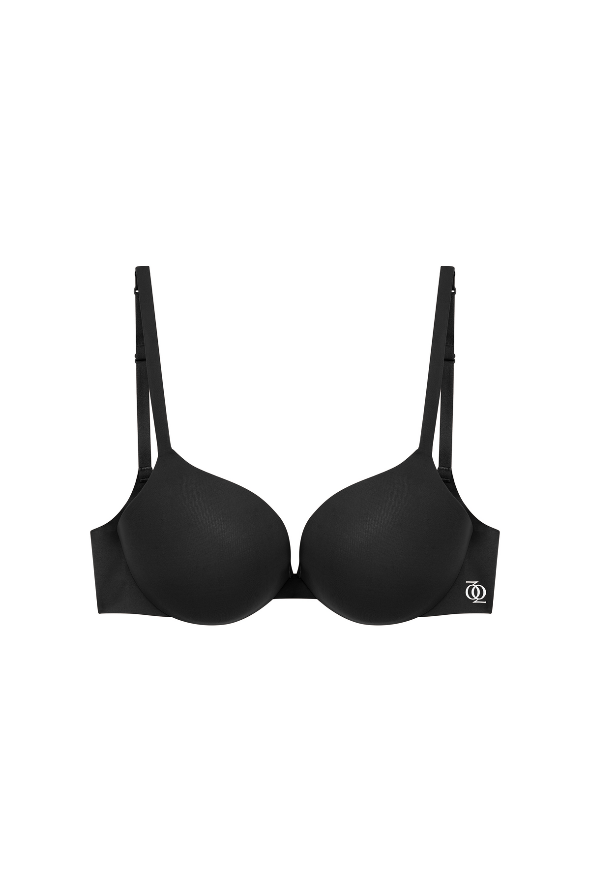 Second Skin Ultimate Push-Up Bra Graphite