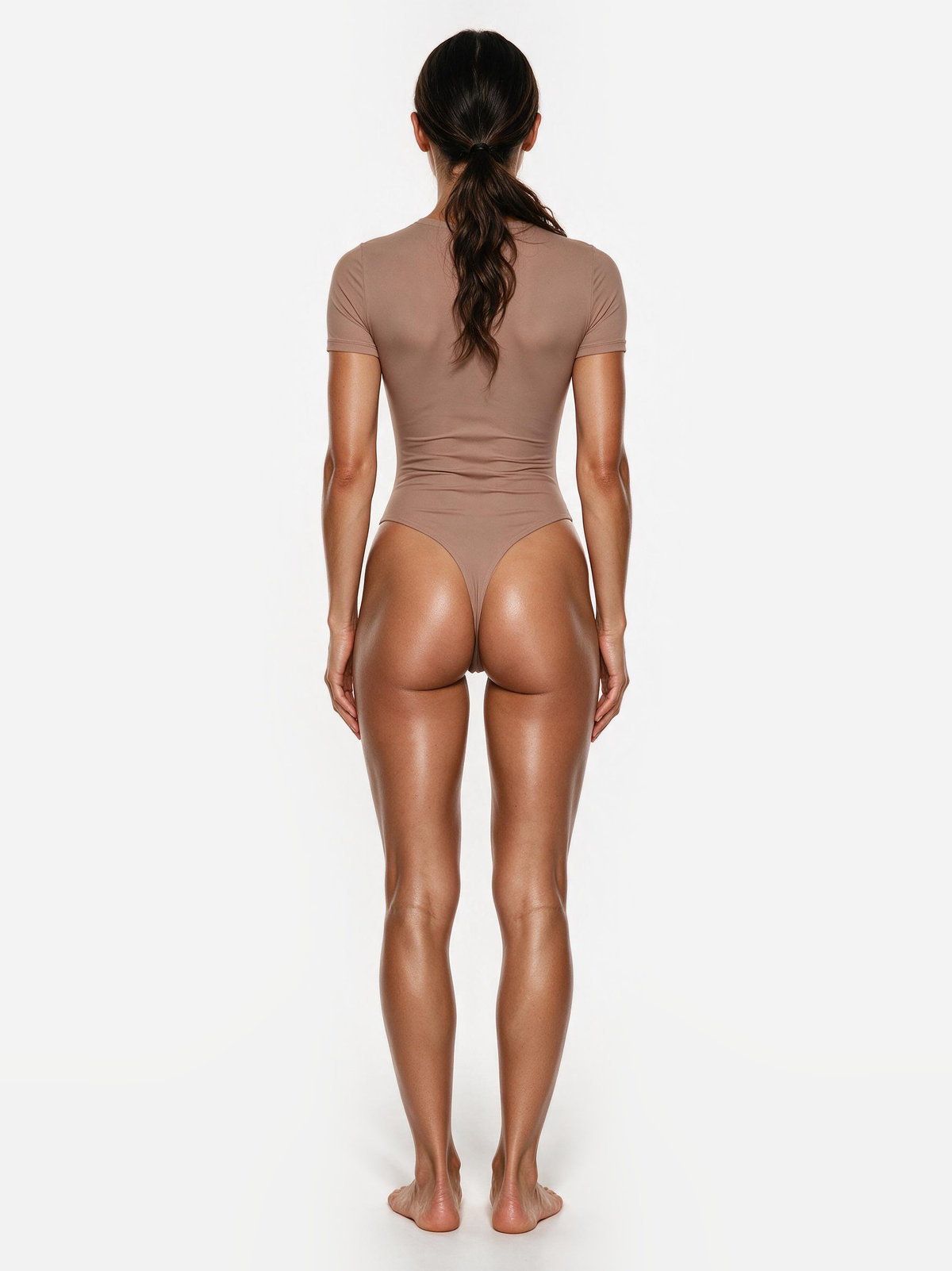 Second Skin T-Shirt Bodysuit Nude