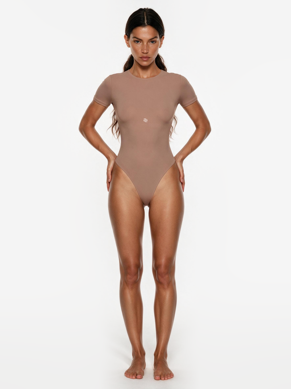 Second Skin T-Shirt Bodysuit Nude